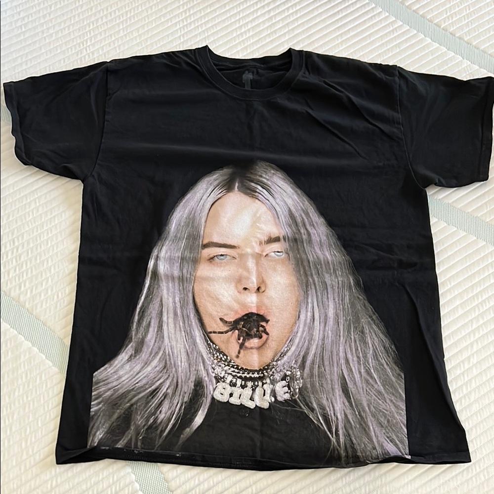 Billie Eilish Black Graphic T-Shirt